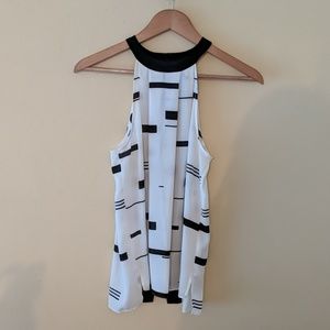 Trouve black and white Halter